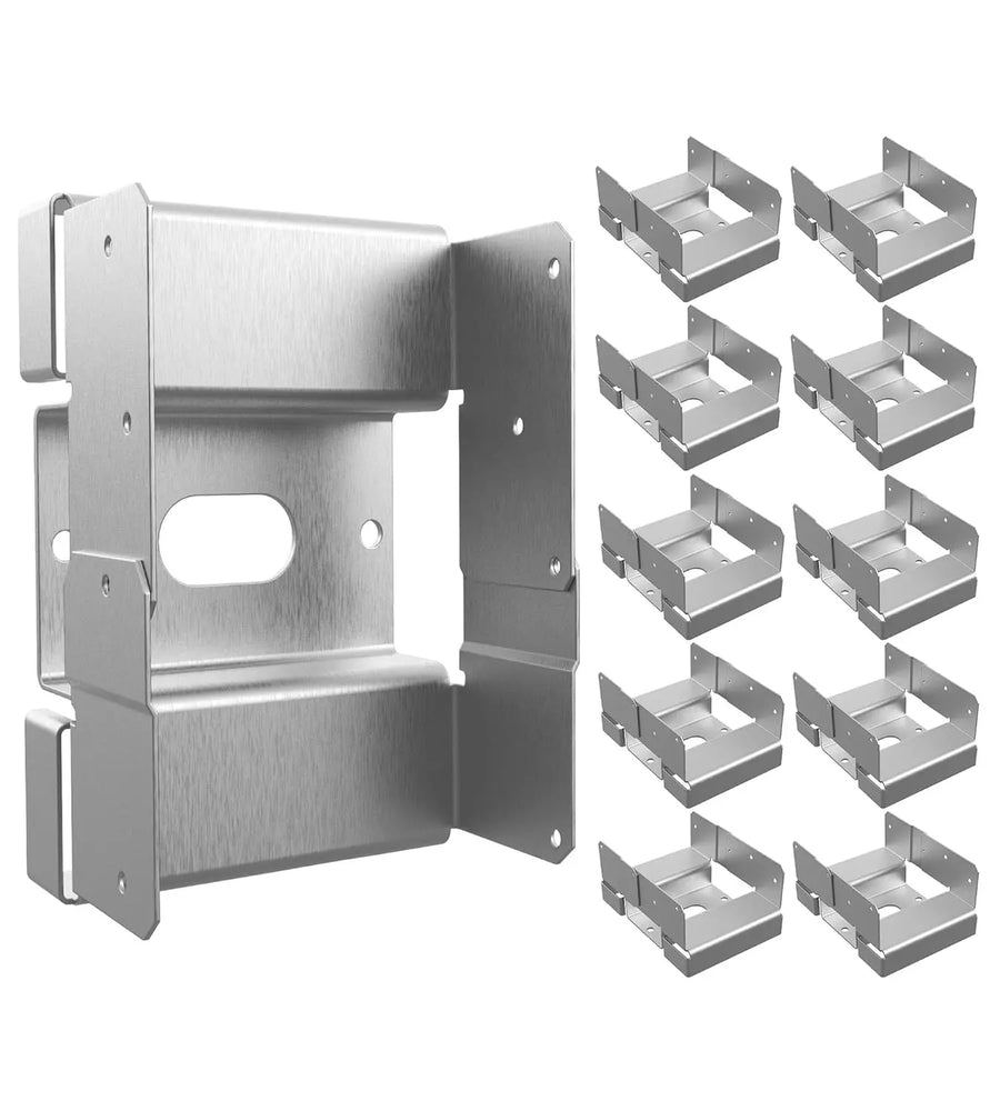 10 Pcs 4x6 Heavy Duty Post Base-1