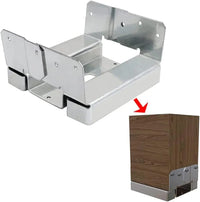 6x6 Post Base – 1 Pack for Actual 5.5"x5.5" Wood Posts-1