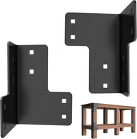 8pcs Workbench Brackets Kit with Screws 4x4 4mmThickness Heavy Duty Corner Brackets Perfect for DIY Workbench Projects-1