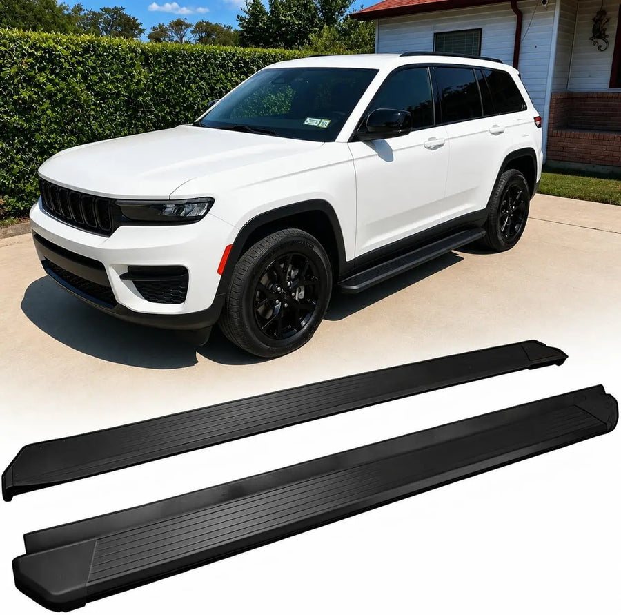 Running Boards Fit for 2022-2026 Grand Cherokee 2-Row WL – Except 4xe
