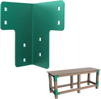 Heavy Duty Workbench Kit - 8 PCS 5mm Green Brackets-1