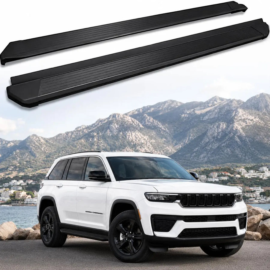 4.13" Running Boards Fit for 2021-2026 Jeep Grand Cherokee L 3-Row Aluminum Alloy Anti-Corrosion Side Steps Nerf Bars 2 pcs