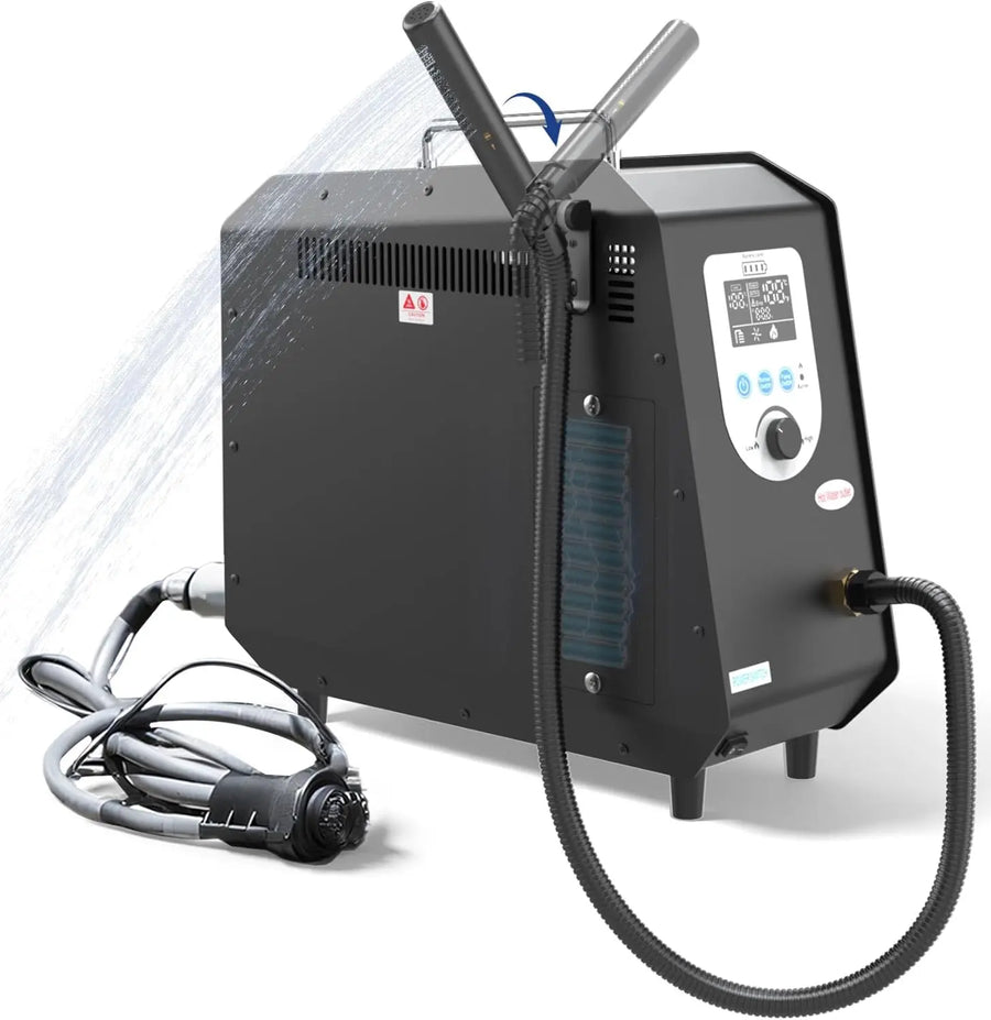 Portable Propane Water Heater 1.5 GPM with Pump & Shower Head-1