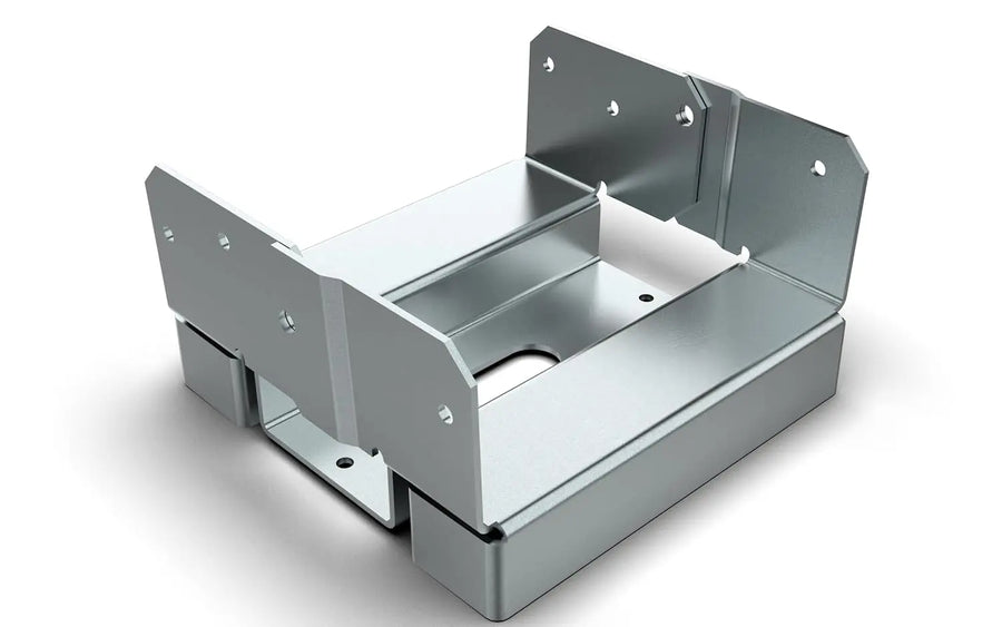 10-Pack 6x6 Post Base Heavy Duty-1