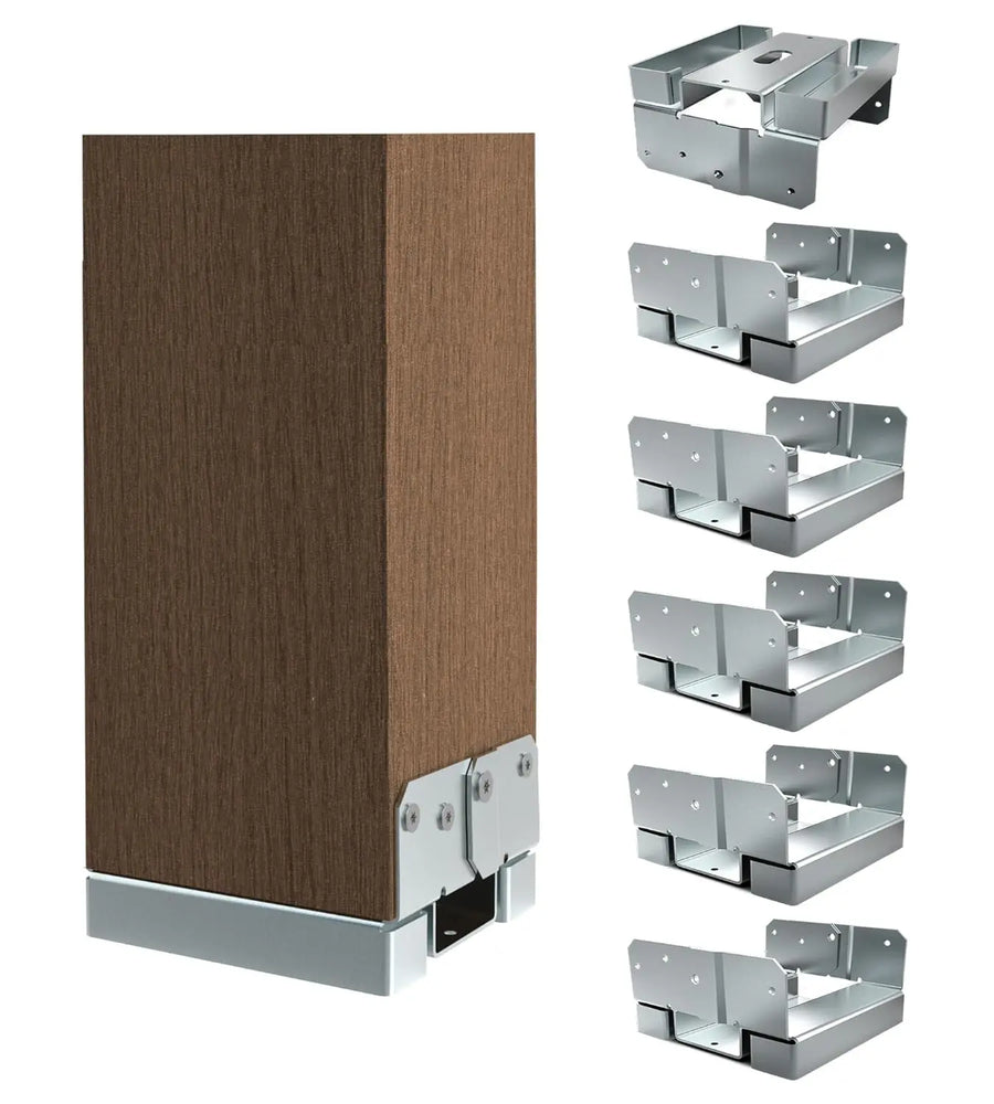 6-Pack 6x6 Post Bases-1