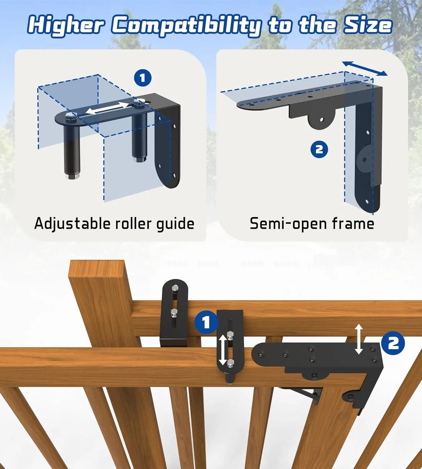 Heavy Duty Sliding Gate Kit-2