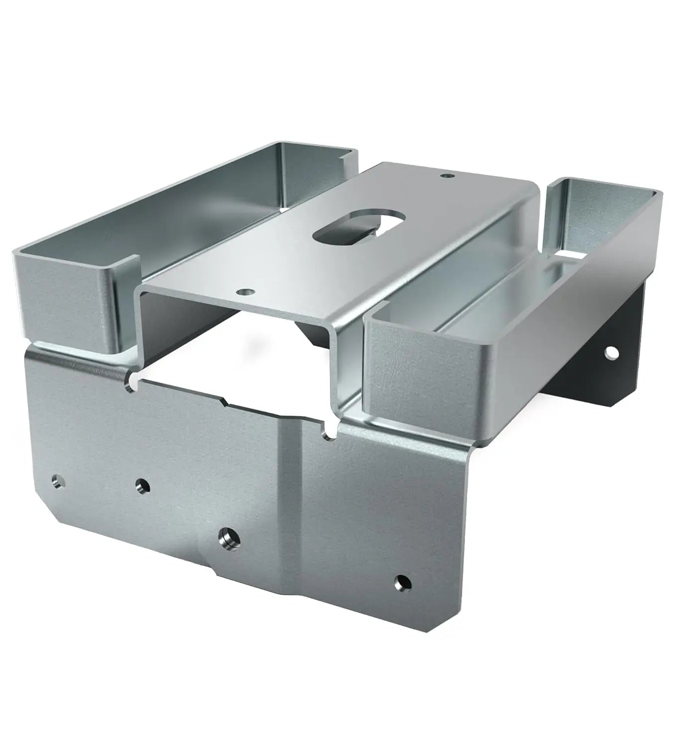 4-Pack 6x6 Heavy Duty Galvanized Post Bases-2