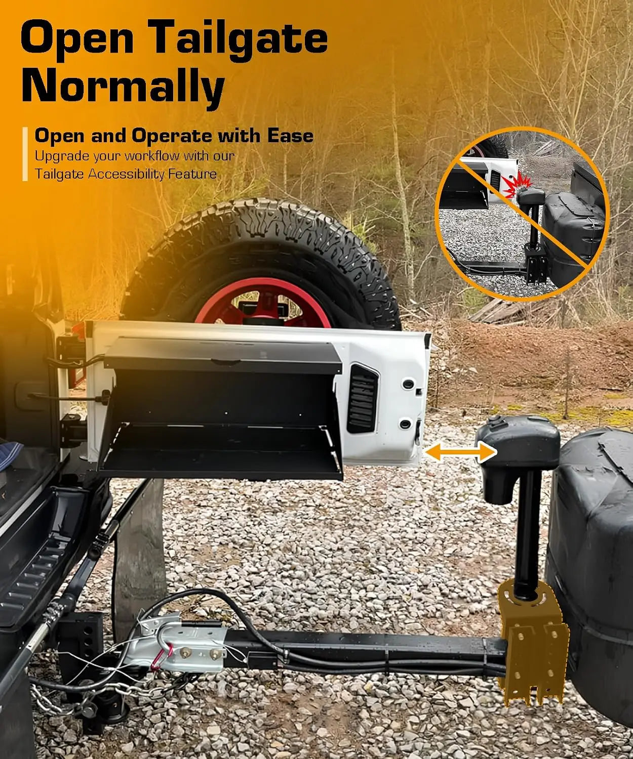 Bolt-On Trailer Jack Relocation Bracket for A-Frame & 3-Bolt Jacks