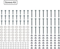 8Pcs Workbench Bracket Kit Sturdy Steel Angle Brackets