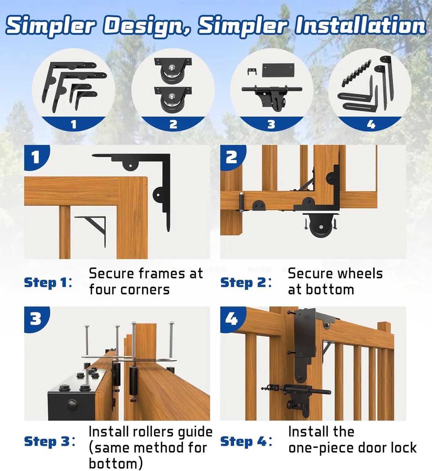 Heavy Duty Sliding Gate Kit-6